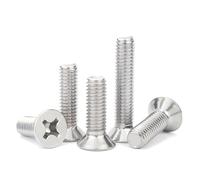 Crosshead screws, Countersunk head screws, 10Pcs Cross Countersunk Head Screw Bolt M3-M10 304 Stainless Steel, 10pcs,(M10x80mm)
