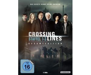 Crossing Lines - The Complete TV Series 1-3 - DVD - New & sealed PAL Region 2