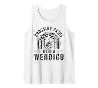 Crossing Paths with A Wendigo Tank Top