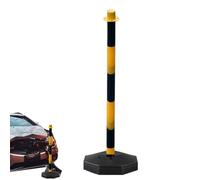 Crossing Sign Traffic Pile - Reflective Movable Safety Cone, Adjustable Road Barrier | Construction Warning Column, Vehicle Access Control Post, High-Visibility Traffic Marker, Portable Safety Bollard