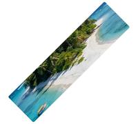 Crossing the Autumn Mountain at DuskNon-Slip Kitchen Bathroom Mat, Ultra Absorbent Microfiber Floor Mat, Oil-Proof & Quick-Drying Rug