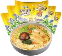 Crossing the bridge noodles, healthy breakfast noodles, hot and sour noodles Luosi noodle, multi-flavor noodles, instant rice noodles (Original soup flavor,10bags)