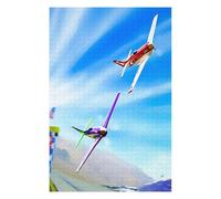 Crossing The Finish Line Illustrated Jigsaw Puzzle for Adults, 1000 PCS