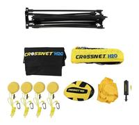 CROSSNET H2O V2 | Four-Way Volleyball Net Pool Game | Best Pool Toy for Adults, Kids, and Families | Spring & Summer Outdoor Games