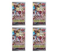 Crossover Breakers 4x Booster English Yu-Gi-Oh! + Heartforcards® Shipping Protection