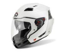 Crossover Helmet Airoh Executive Removable Chinstrap Glossy White Size M