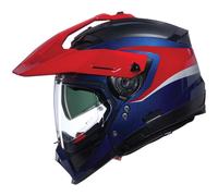 Crossover Helmet Nolan N70-2 X CONVINTO 344 Blu / Rosso / Bianco