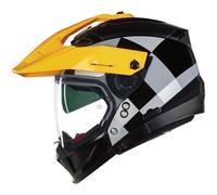 §Nolan N70-2 X Adventure Helmet Black-Grey-Yellow§
