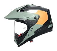 Nolan N70-2 X Selvado 348, modular helmet M Matt Black/Green/Orange/White