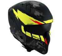 Crossover Helmet Suomy ARMOR Hi Volt Matt Black/Yellow