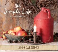 Crossroads Home 2026 "The Simple Life" Calendar by Irvin Hoover - Large Monthly Wall Calendar with Rustic Country Farmhouse Pictures