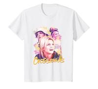 Crossroads Triple Brit Tee T-Shirt, Youth, White, Small