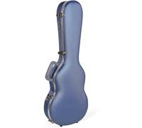 Crossrock, 0-String CRA800 Ukulele, Super lightweight ABS Molded Hard Case (Tenor, Blue), (CRA860TUBL)