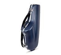 Crossrock ABS Hard-Shell Case for Tenor Saxophone with Single Shoulder Strap-Blue(CRA862TSBL)