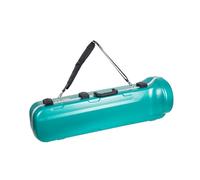 Crossrock ABS Tenor Trombone Case | Mint Blue Shell, TSA Lock, Plush Interior, Backpack Strap - Molded Hardshell with Storage -Mint Blue (CRA862TBMB)
