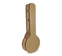 Crossrock Banjo Case,Multi-ply Wood Case in Vintage Tweed
