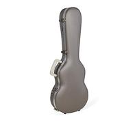 Crossrock Baritone Ukulele Case With Backpack Straps in Champagne (CRA800BUCH), ABS Molded