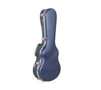 Crossrock CRA800TUBL ABS Tenor Ukulele Hard-Shell Case, Blue