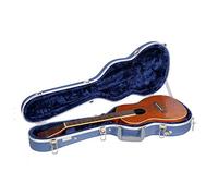Crossrock CRA860BU Baritone Ukulele, ABS Molded Hard Backpack Case, Blue, (CRA860BUBL)