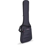 Crossrock CRSG107B Bass Guitar Bag, 10mm Padding, Backpack Available，Dark Grey (CRSG107BGR)