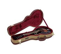 Crossrock Hard Shell Vinyl Tweed Case for F-Style Mandolin-Tweed (CRW620MFTW)