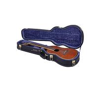 Crossrock Hardshell Wood Baritone Ukulele Case, Black (CRW620BUBK)