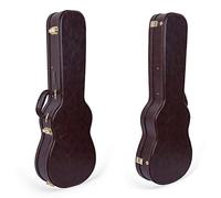 Crossrock Hardshell Wood Baritone Ukulele Case, Brown (CRW620BUBR)