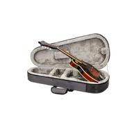 Crossrock Mandolin Foam Case for A & F Style | Lightweight Gray Gig Bag with Plush Interior & Storage Pockets (CRP300MAFDG)