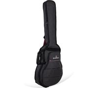 Crossrock Padded Jumbo Acoustic Guitar Bag | Backpack Straps, 10mm Foam Padding, Dual Pockets - Lightweight Gig Bag for Daily Practice & Transport -Dark Gery (CRSG107SBDG)