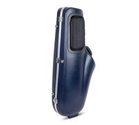 Crossrock Tenor Saxophone, ABS Molded Hard Shell Case, Blue (CRA861TSBL)