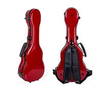 Crossrock Thick Padded Hardshell Fiberglass Red Tenor Ukulele Case (CRF1020TURD)