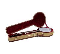 Crossrock Wood Case for 12.5'' Openback Banjos-Vinyl Tweed (CRW620OBJTW)