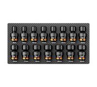 Crosstar 15-Piece Swivel Socket Set - 3/8" Drive Universal Impact Sockets (8-22mm) Metric, 6-Point CR-MO Steel, EVA Foam Organizer | Flexible Wobble Design for Tight Spaces