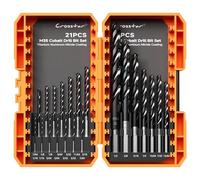 Crosstar Cobalt Drill Bit Set Three Blade