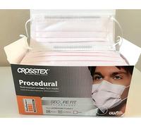 CROSSTEX SECUREFIT PROCEDURAL MASK --- SKU # GCPPKSF --- Earloop Mask, Pink, 50/bx, 10 bx/ctn --- Listing Unit of Measure: CTN *** Picture provided is a stock photo only. Please verify with the Manufacturer, the Part Number / SKU # that you require before purchasing. We will only ship the SKU # provided here in the listing details.