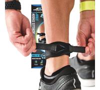 CROSSTRAP Achilles Strap by MDUB Medical. 1-Pack. (Small) Prevent Achilles Tendonitis - Running, Cycling, Hiking, Outdoor Sports.