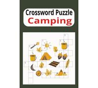 Crossword Puzzle Camping: Fun and Challenging Camping-Themed Crossword Puzzles for Adults and Teens | Brain Boosting Outdoor Activity for Campers and Puzzle Lovers