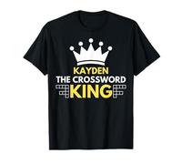 Crossword Puzzle Clue King Kayden T-Shirt