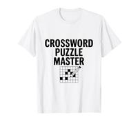Crossword Puzzle Master Gamer Fun Wordplay T-Shirt