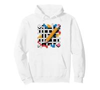 Crossword Puzzle Old School Newspaper Daily Morning Pullover Hoodie