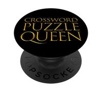 Crossword Puzzle Queen Best Daily Crossword Game PopSockets Adhesive PopGrip