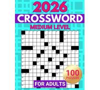 Crossword Puzzles Medium Level: Challenge the Brain with these Word Activity Games for Adults and Seniors (Crossword Puzzles for Adults and Seniors)