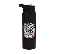 Crossword Squad | Crossword Design Crossword Puzzles Stainless Steel Insulated Water Bottle