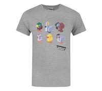 Crossy Road Mens Grey Short Sleeved T-Shirt - XX-Large