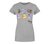 Crossy Road Womens Grey Short Sleeved T-Shirt - Small