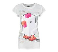 Crossy Road Womens White Sublimation Short Sleeved T-Shirt - Large