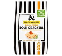 Crosta & Mollica Bolli Italian Crackers with Black Pepper 150g