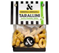Crosta & Mollica Tarallini with Fennel Seeds 180g - Pack of 2