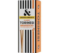 Crosta & Mollica Torinesi 4 x 120g | Classic Grissini Breadsticks | Crisp Baked | Extra Virgin Olive | Great Taste | Snap & Crunch | Italian Made | Sold by Esential Products