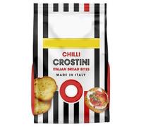 Crostini Chilli Italian Bread Bites, Twice Baked with Olive Oil, Vegan Friendly, 150g